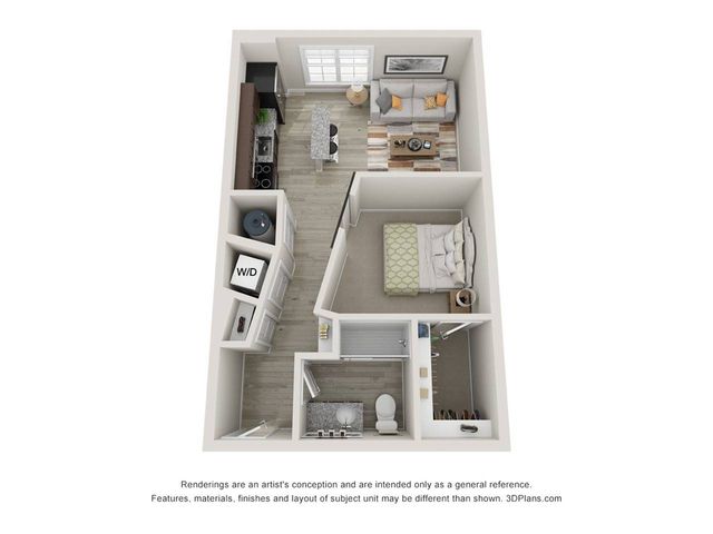 S1 Studio Apartment at The Mill at New Holland in Gainsville, GA 30501