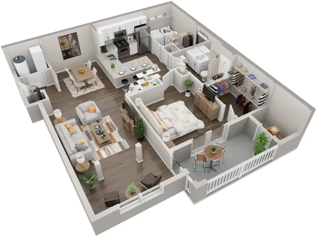 A1 1 bedroom, 1 bathroom Apartment in Athens, GA 30606