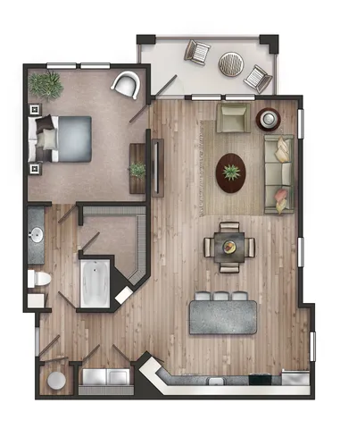 Soltair Cypress Creek Amity Floor Plan