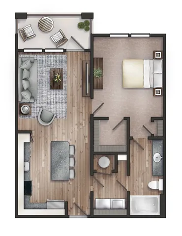 Soltair Cypress Creek Altair I Floor Plan