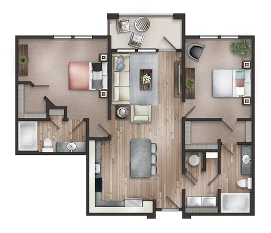 Soltair Cypress Creek Cambridge Floor Plan