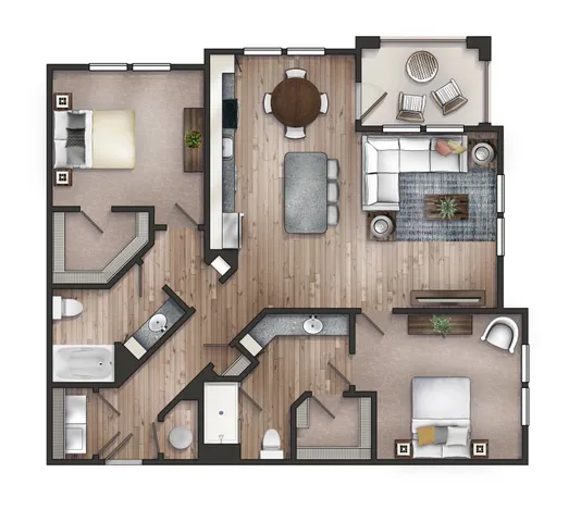 Soltair Cypress Creek Calypso Floor Plan