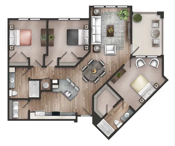 Soltair Cypress Creek Eliza I Floor Plan
