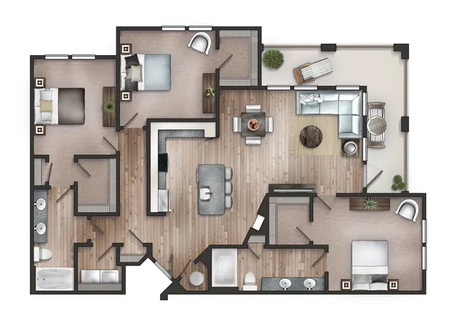 Soltair Cypress Creek Empress I Floor Plan