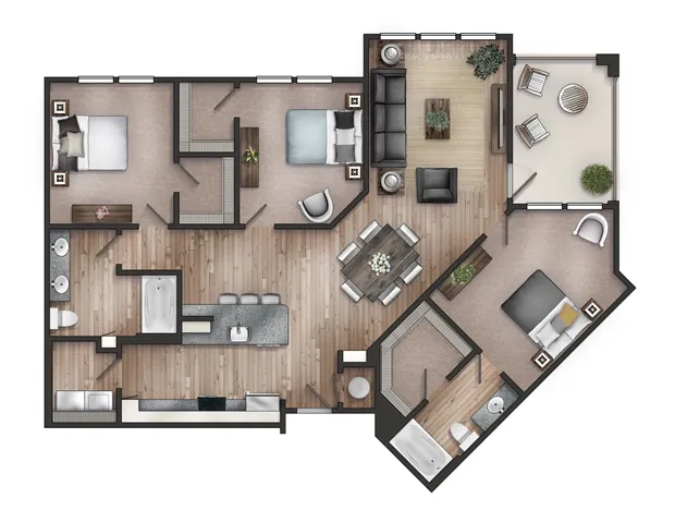 Soltair Cypress Creek Eliza II Floor Plan