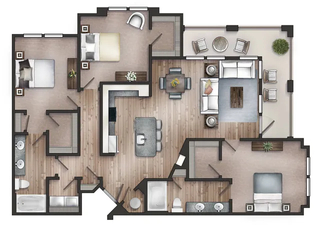 Soltair Cypress Creek Empress II Floor Plan