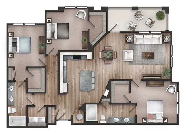 Soltair Cypress Creek Ella II Floor Plan