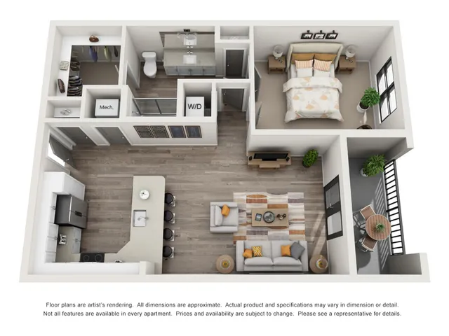 One Riverwalk A4 Floor Plan