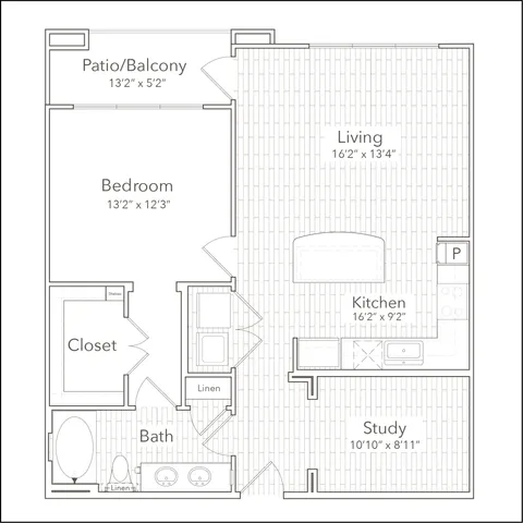 One bedroom one bathroom