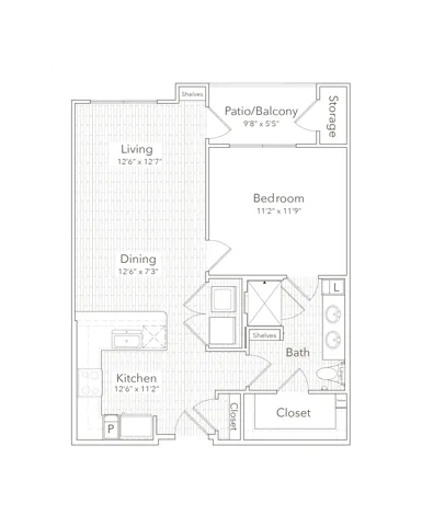 One bedroom one bathroom