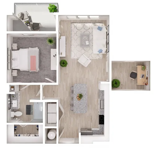 A1 M4 Floor Plan
