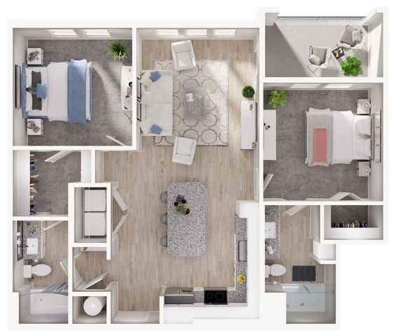 B1 M1 Floor Plan