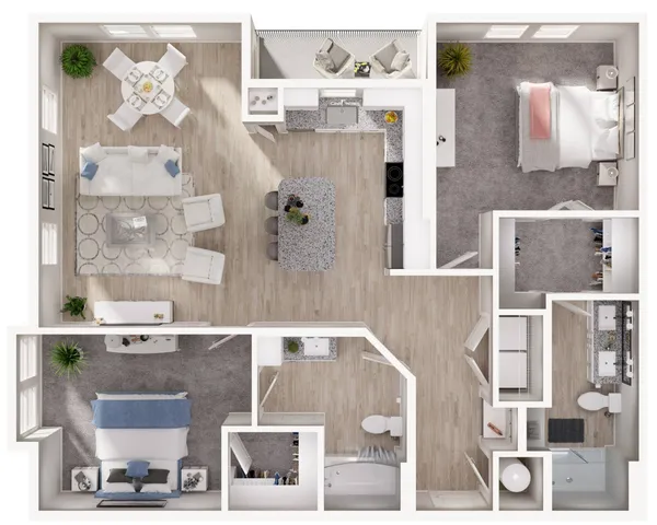 B2 M1 Floor Plan