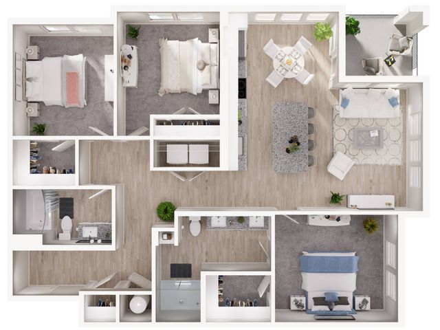 C1 Floor Plan