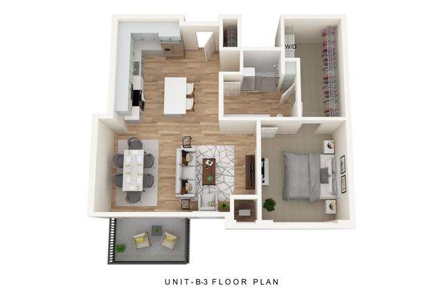 B3  One Bedroom