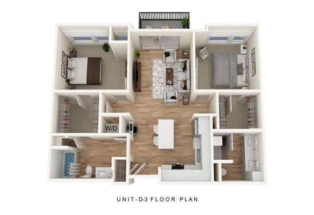 D3 2 Bedroom