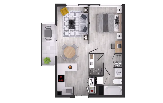 Single B Floorplan