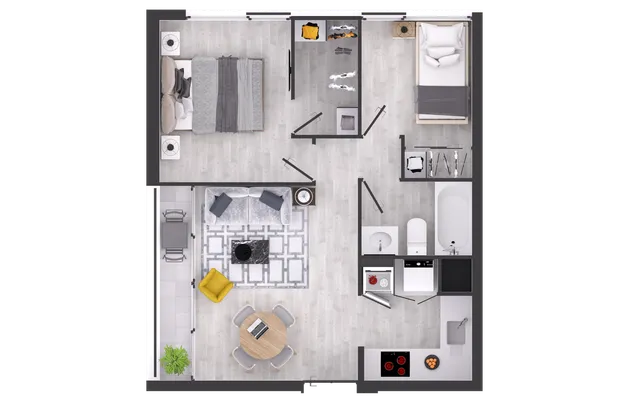 Twin E Floorplan