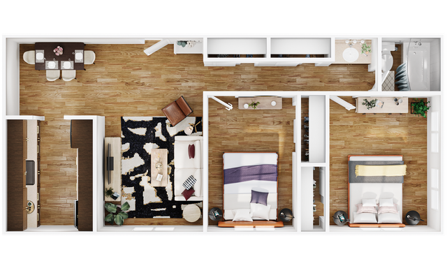 2BR/1BA - B1