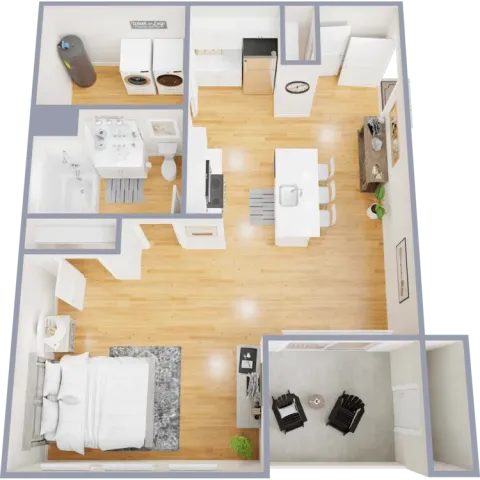 Studio Apartment