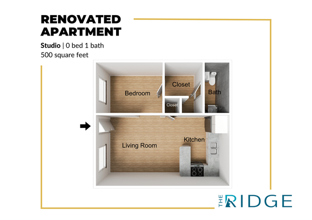 Renovated Studio