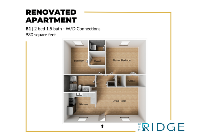 Renovated 2 Bedroom With W/D