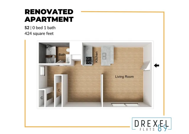 Drexel Flats - S2 Renovated