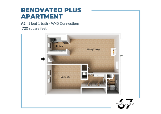 a2 w/d renovated plus