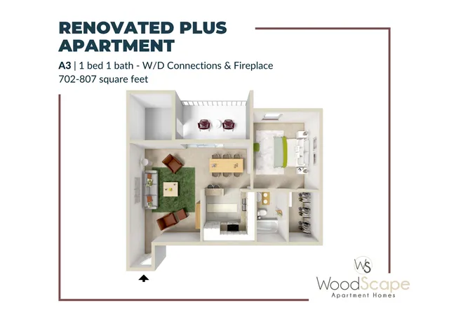 a3 washer and fireplace renovated plus
