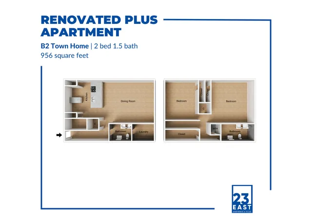 B2 Town Home Renovated Plus