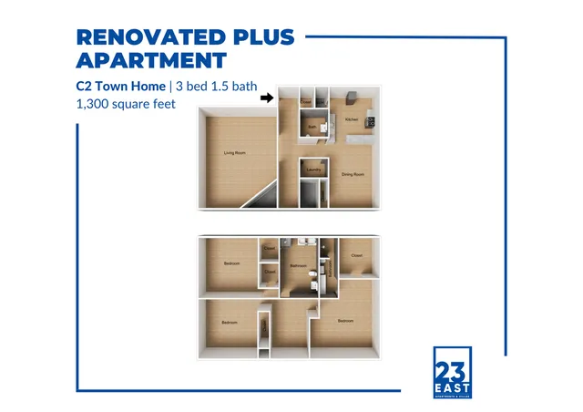 C2 Town Home Renovated Plus