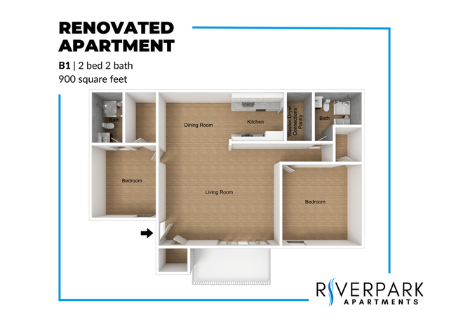 B1 Renovated Floor Plan