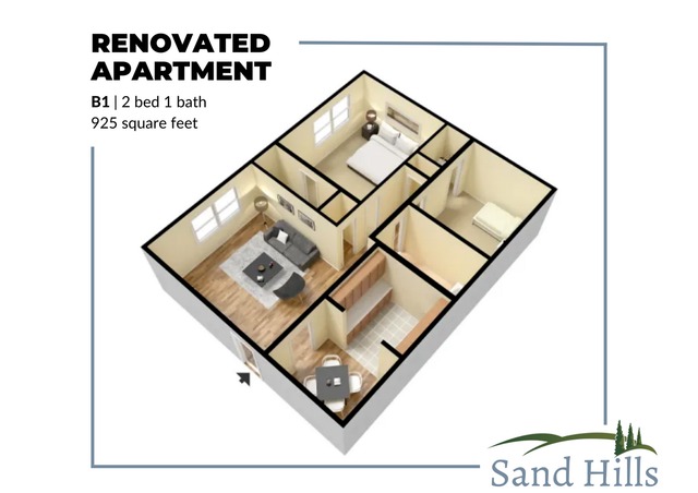 B1 Renovated Floor Plan