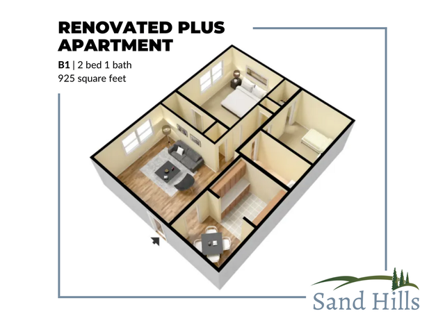 B1 Renovated Plus Floor Plan