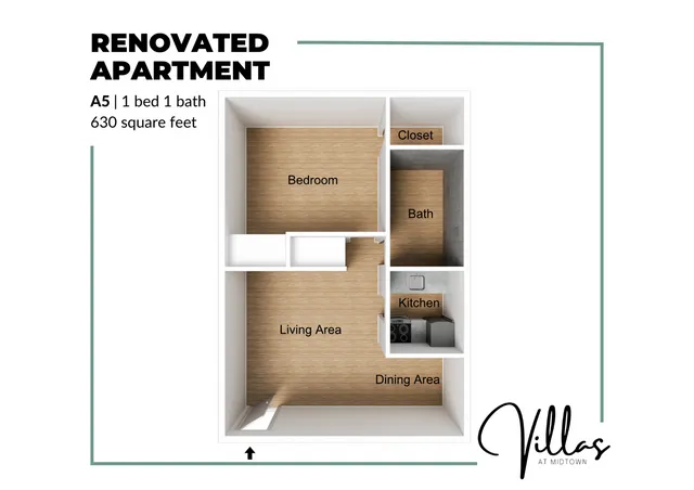 A5 Renovated Floor Plan