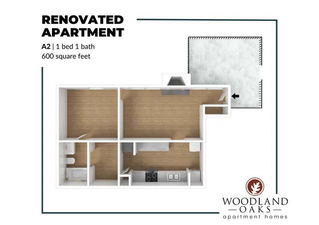 A2 Renovated Floor Plan