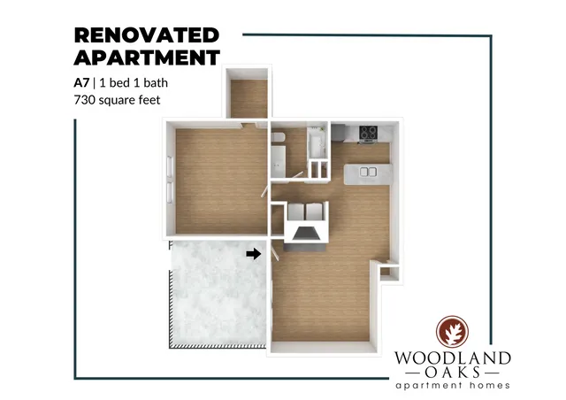 A7 Renovated Floor Plan