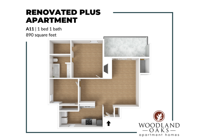 A11 Renovated Plus Floor Plan