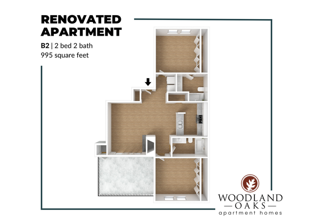 B2 Renovated Floor Plan