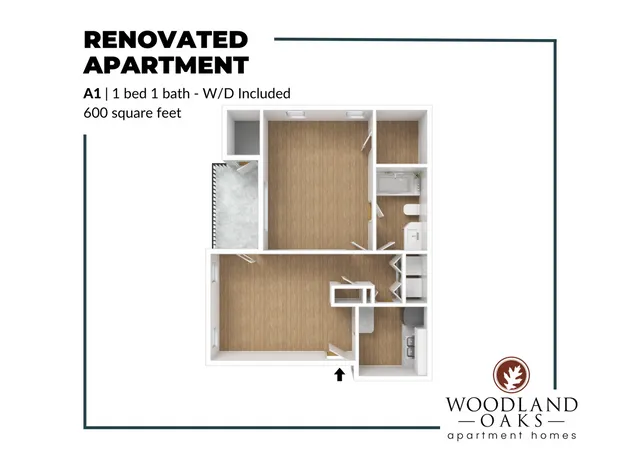 A1 Renovated Floor Plan