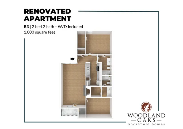 B3 Renovated Floor Plan