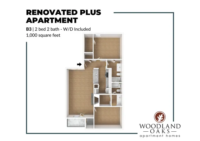 B3 Renovated Plus Floor Plan