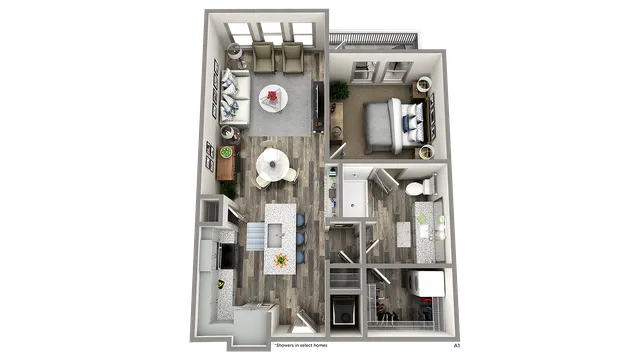 A1 Floor Plan