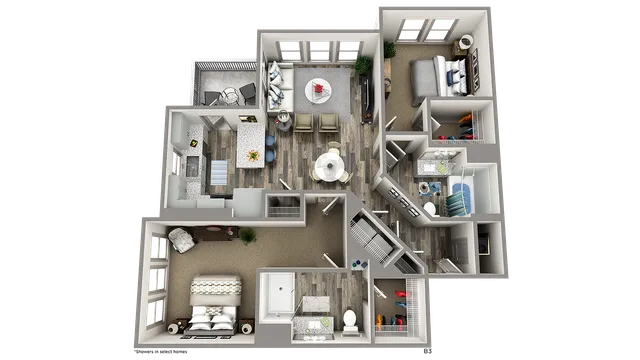B3 Floor Plan
