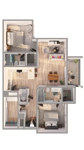 C1 Floor Plan Image