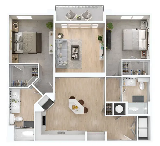 B3C Floor Plan Image