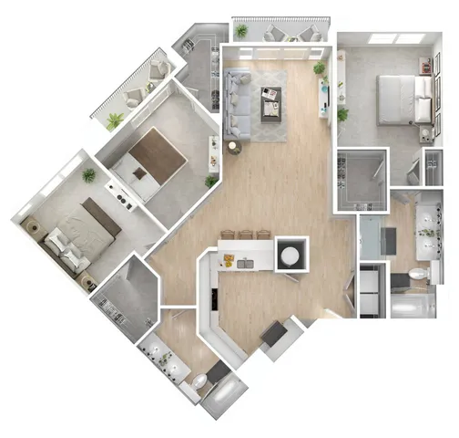 C1 Floor Plan Image