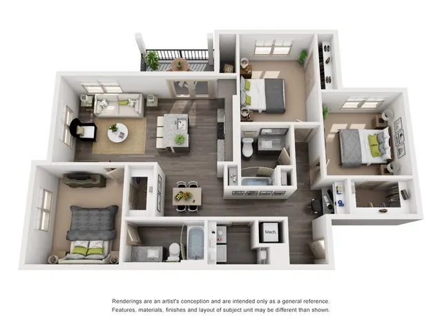 C1 Floor Plan