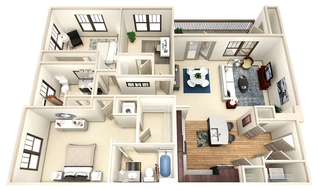 C1 Floor Plan