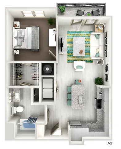 A2 Floor Plan